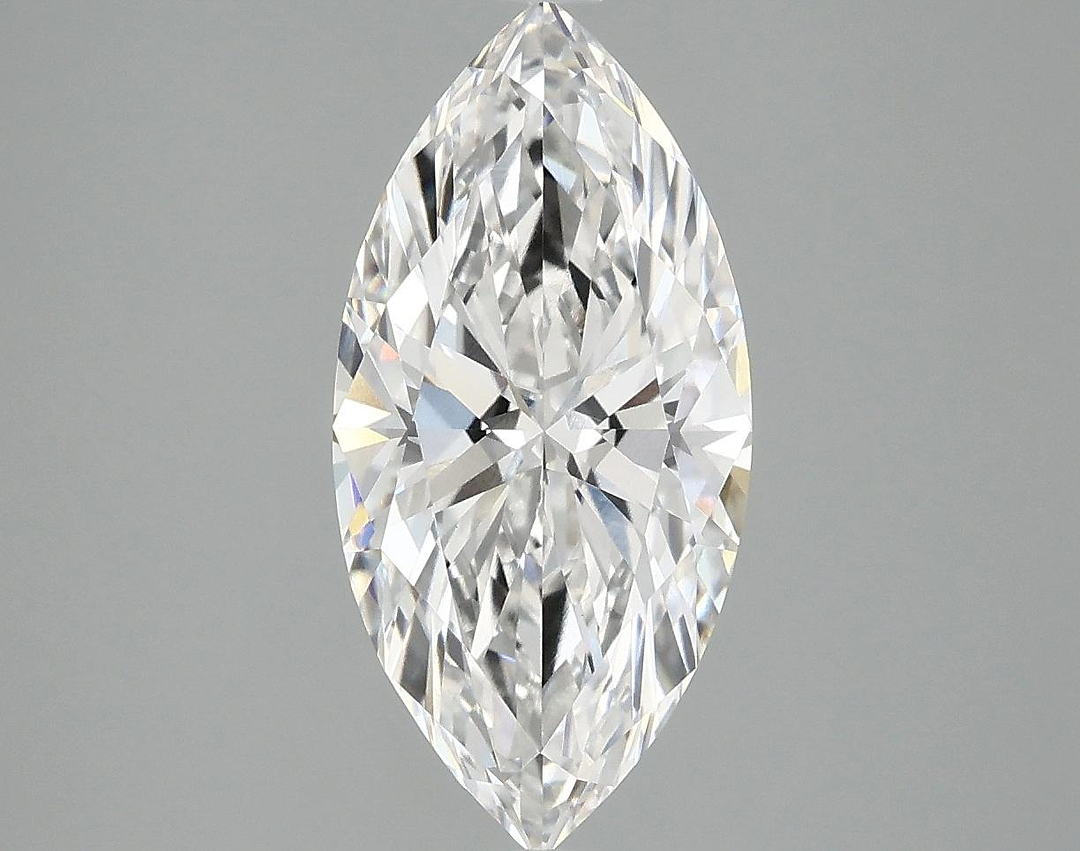 2.5 Carat Marquise Shaped Excellent Cut VVS2 IGI Certified Lab Grown Diamond