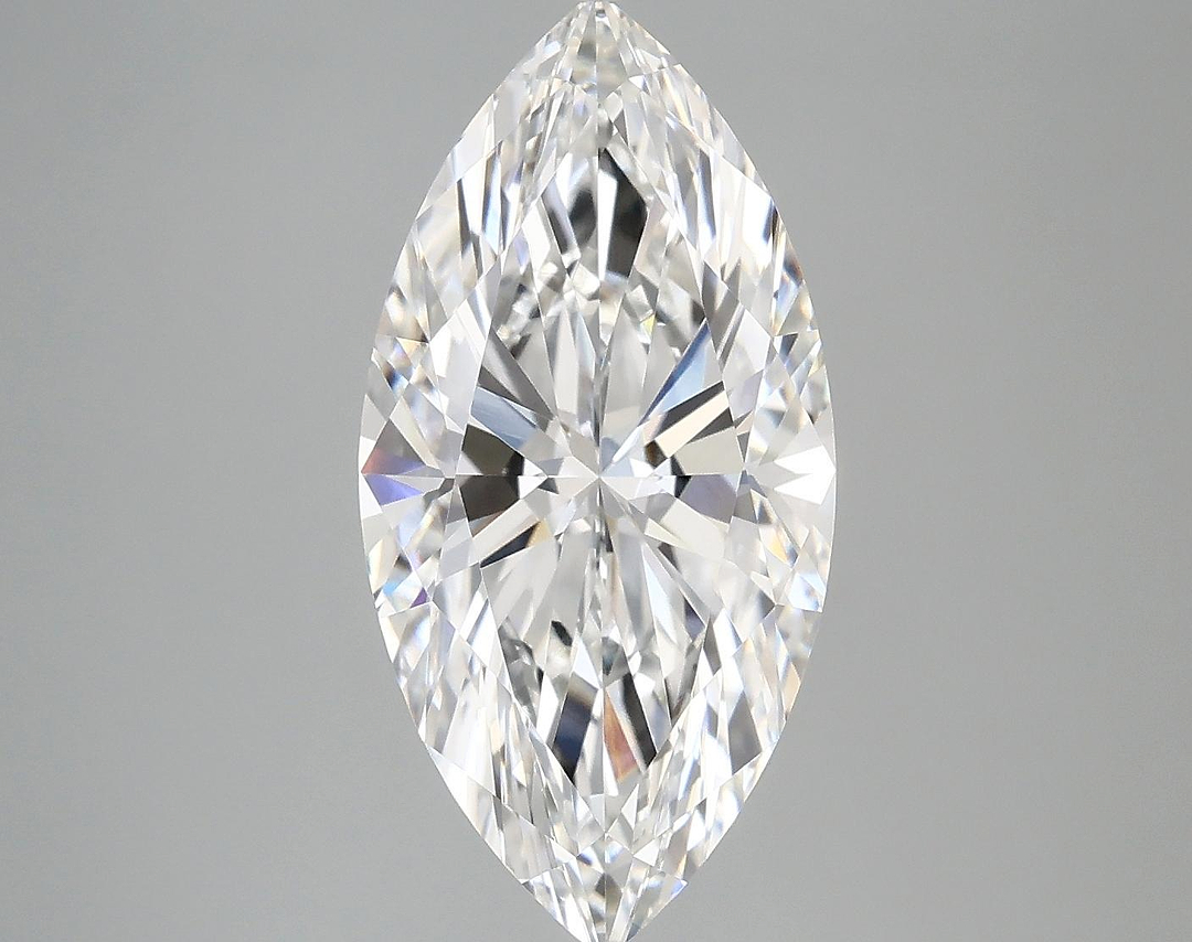 4.01 Carat Marquise Shaped Ideal Cut VVS2 IGI Certified Lab Grown Diamond