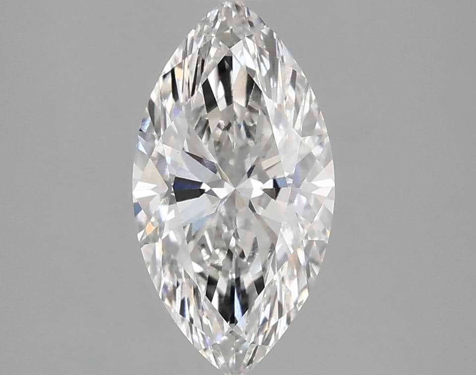 1.53 Carat Marquise Shaped Excellent Cut VS2 IGI Certified Lab Grown Diamond