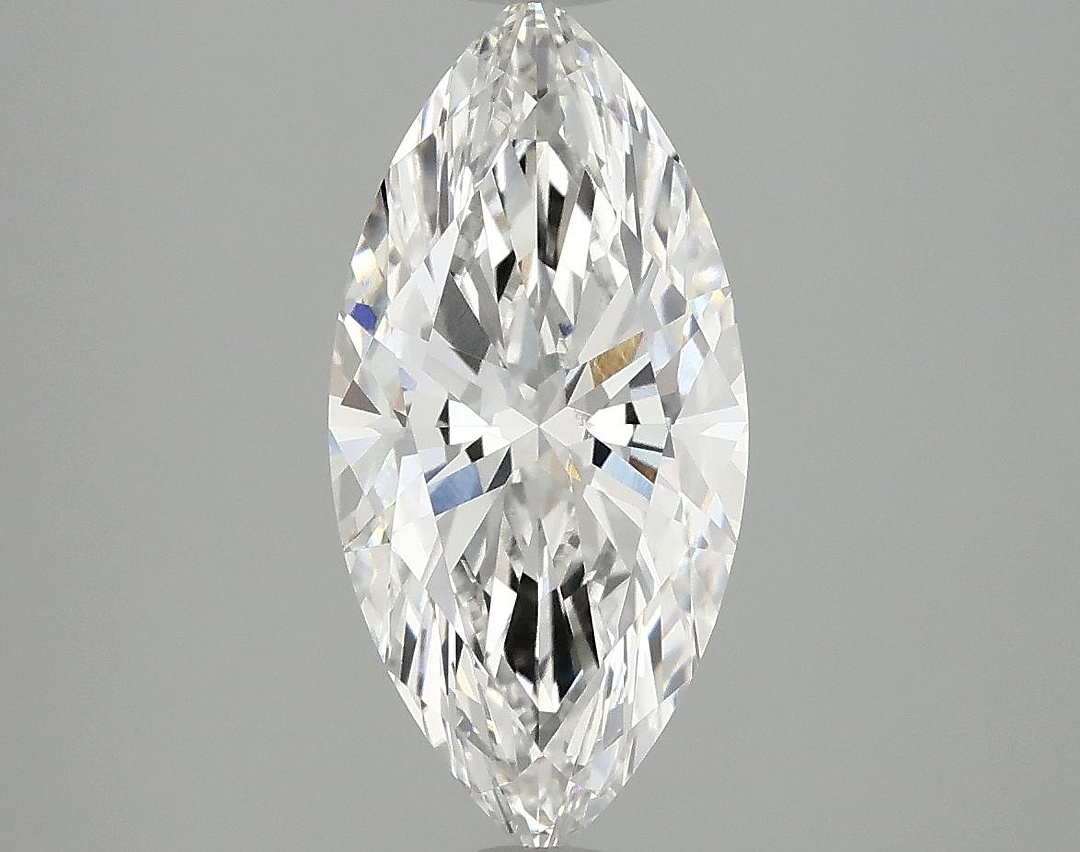 2.51 Carat Marquise Shaped Excellent Cut VVS2 IGI Certified Lab Grown Diamond