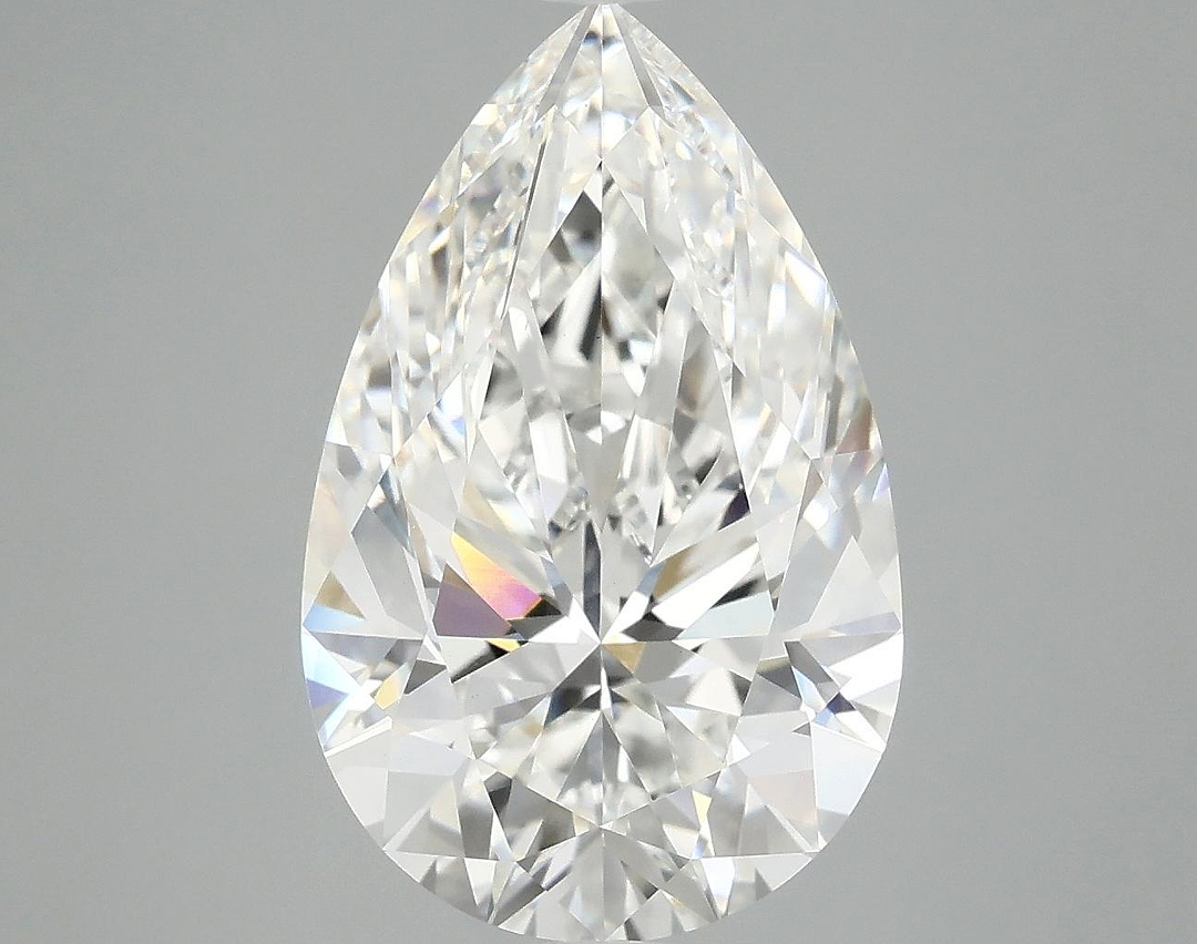 5.02 Carat Pear Shaped Ideal Cut VS1 IGI Certified Lab Grown Diamond