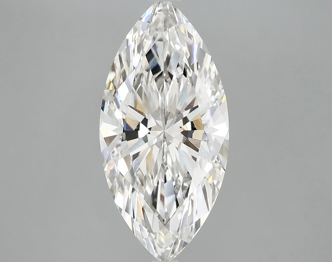 3.06 Carat Marquise Shaped Excellent Cut VVS2 IGI Certified Lab Grown Diamond