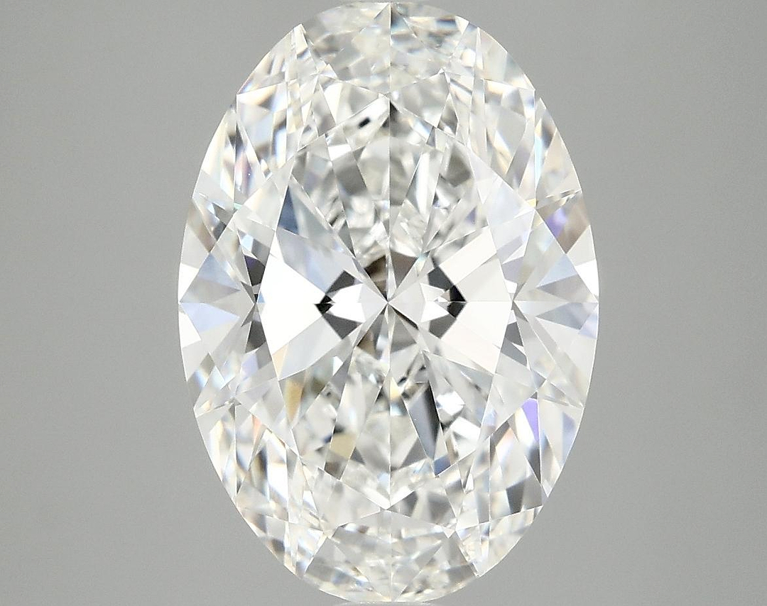 3.82 Carat Oval Shaped Ideal Cut VVS2 IGI Certified Lab Grown Diamond