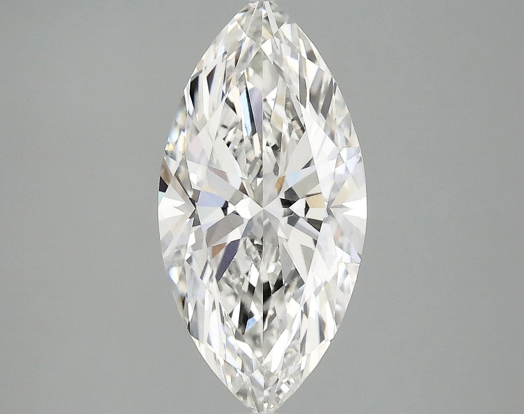 2.55 Carat Marquise Shaped Ideal Cut VVS2 IGI Certified Lab Grown Diamond