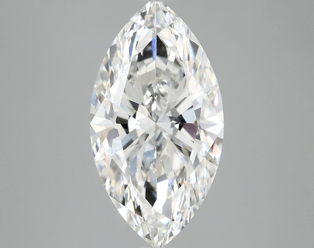 3.05 Carat Marquise Shaped Excellent Cut VVS2 IGI Certified Lab Grown Diamond