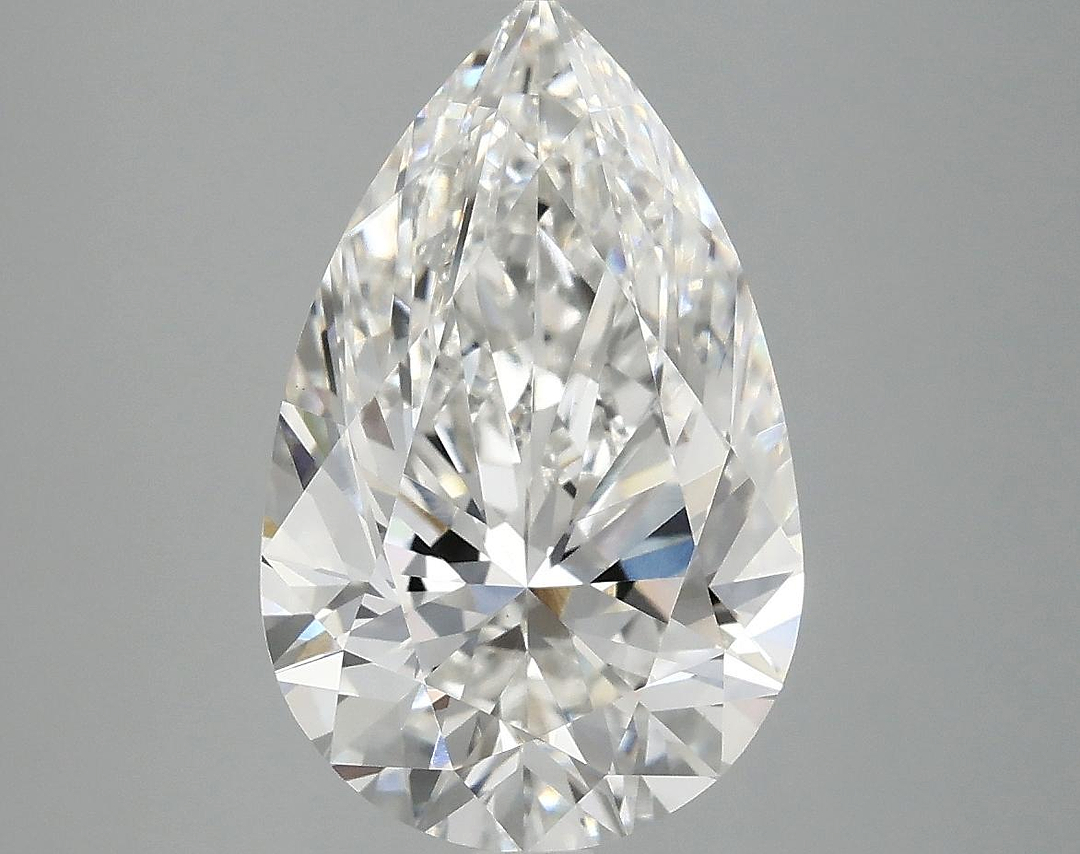3.76 Carat Pear Shaped Ideal Cut VS1 IGI Certified Lab Grown Diamond