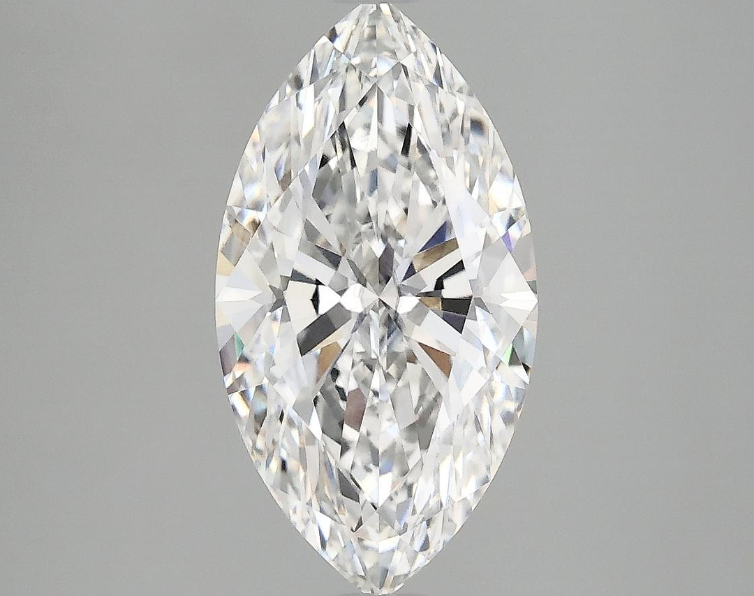 2.5 Carat Marquise Shaped Excellent Cut VS2 IGI Certified Lab Grown Diamond