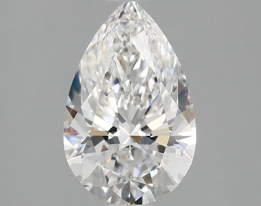 1.57 Carat Pear Shaped Ideal Cut VVS2 IGI Certified Lab Grown Diamond