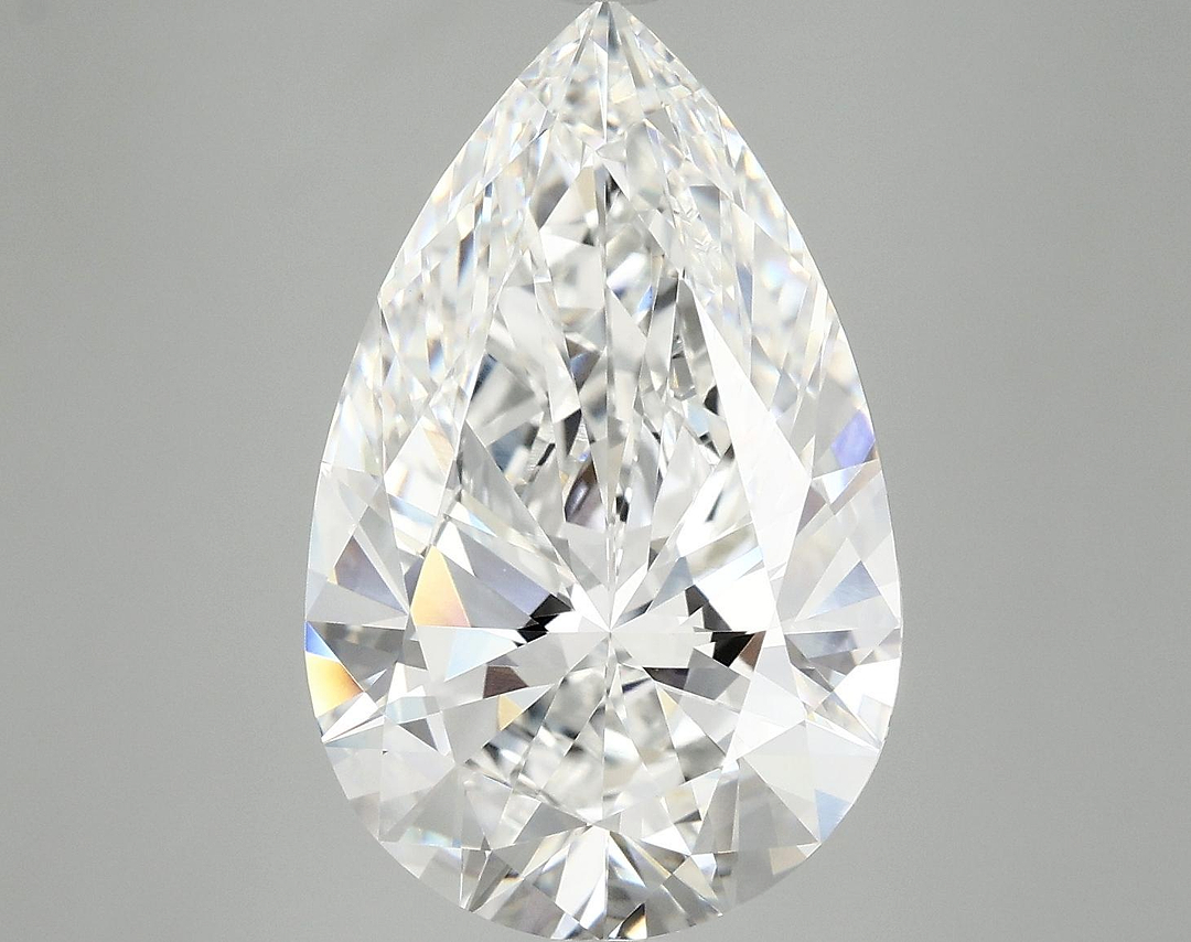 7.15 Carat Pear Shaped Ideal Cut VVS2 IGI Certified Lab Grown Diamond