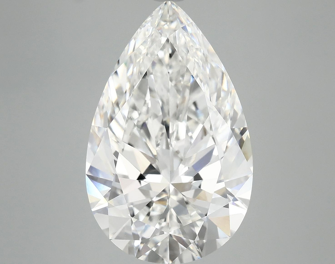 7.16 Carat Pear Shaped Ideal Cut VVS2 IGI Certified Lab Grown Diamond