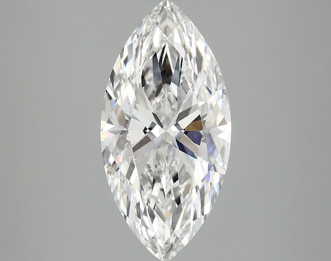 2.55 Carat Marquise Shaped Ideal Cut VVS2 IGI Certified Lab Grown Diamond
