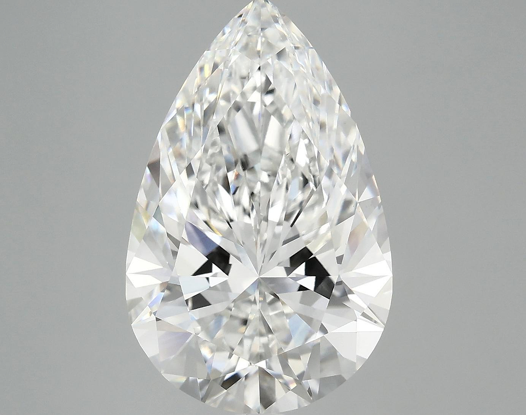 6.2 Carat Pear Shaped Ideal Cut VS1 IGI Certified Lab Grown Diamond