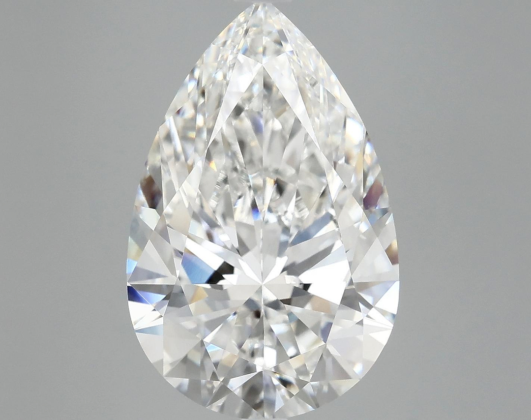 7.16 Carat Pear Shaped Ideal Cut VVS2 IGI Certified Lab Grown Diamond