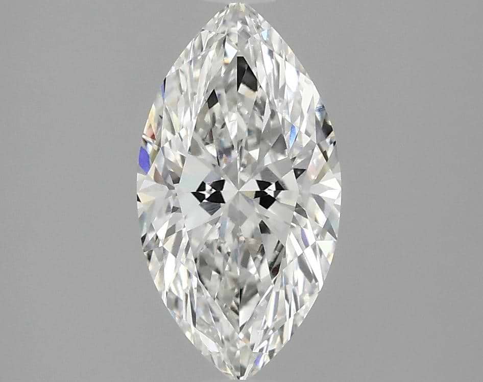 1.5 Carat Marquise Shaped Excellent Cut VVS2 IGI Certified Lab Grown Diamond