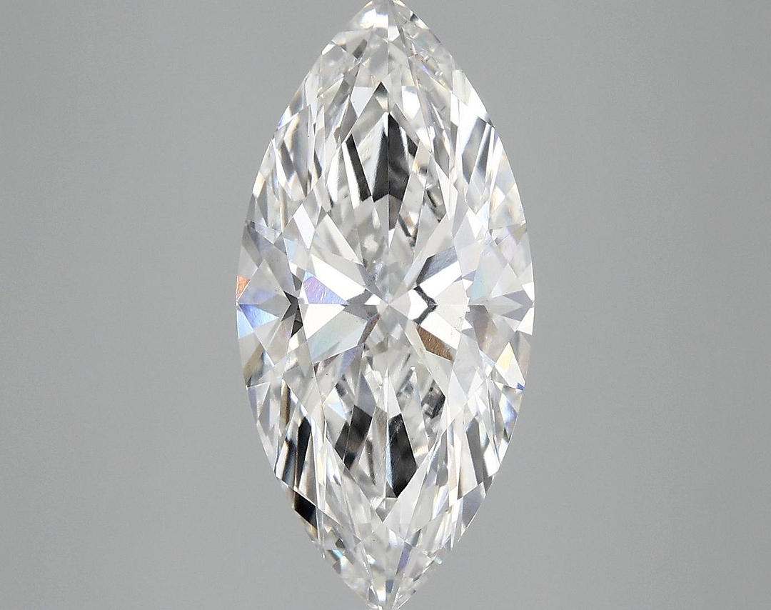 3.77 Carat Marquise Shaped Excellent Cut VS1 IGI Certified Lab Grown Diamond