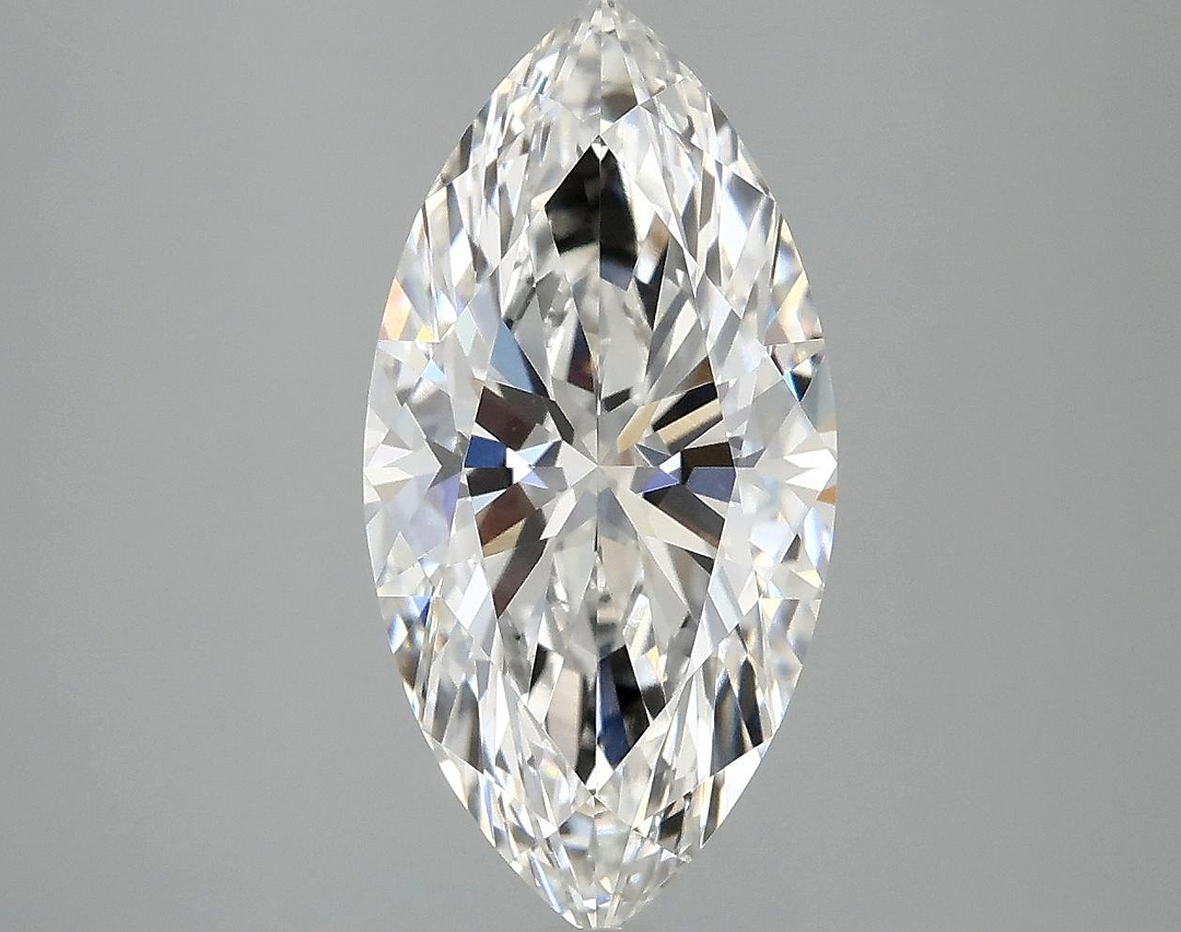 3.05 Carat Marquise Shaped Ideal Cut VS1 IGI Certified Lab Grown Diamond