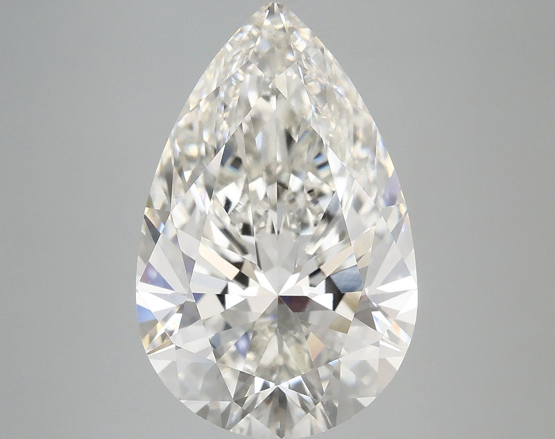 6.96 Carat Pear Shaped Ideal Cut VS1 IGI Certified Lab Grown Diamond