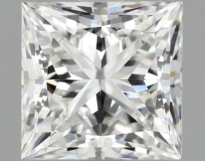 1.57 Carat Princess Shaped Ideal Cut VVS2 IGI Certified Lab Grown Diamond