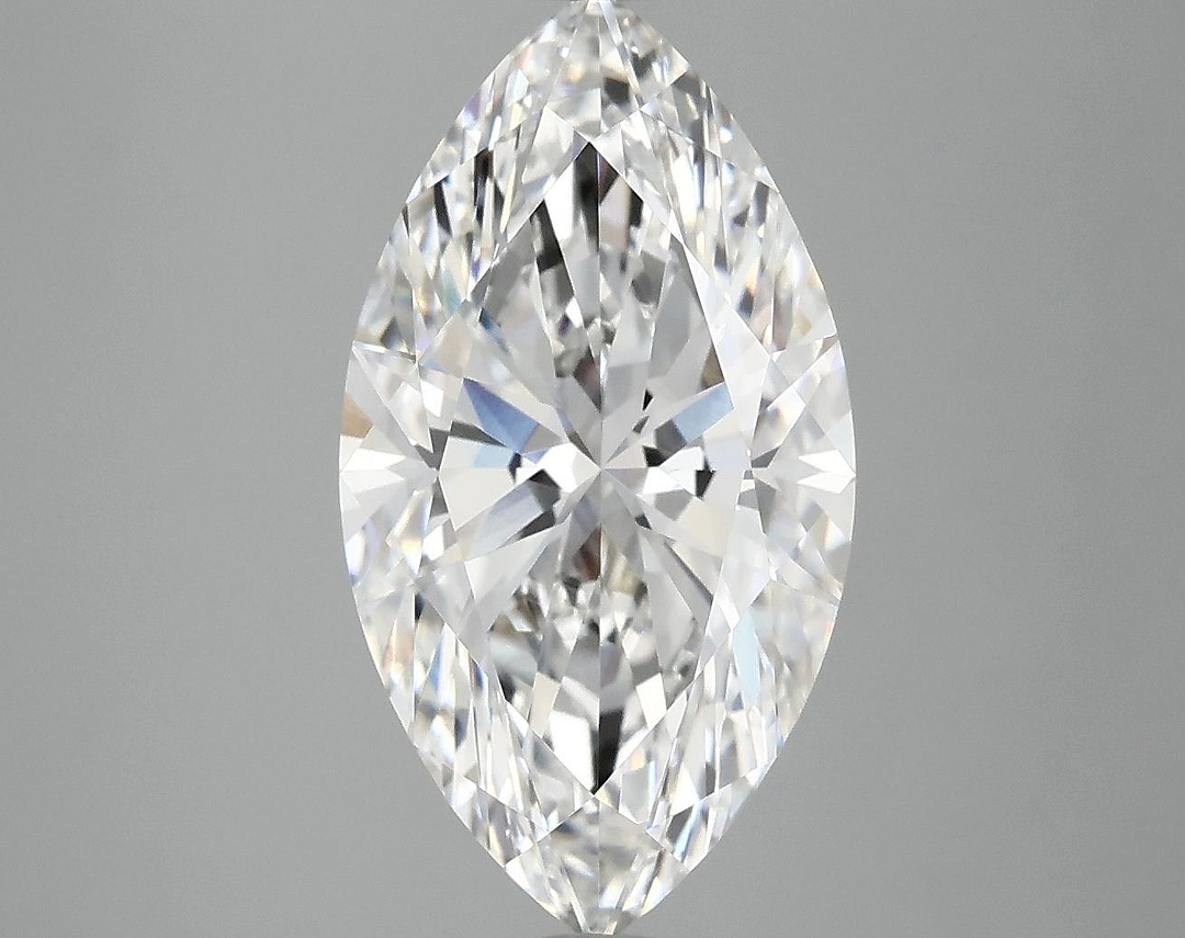 4.01 Carat Marquise Shaped Excellent Cut VVS2 IGI Certified Lab Grown Diamond