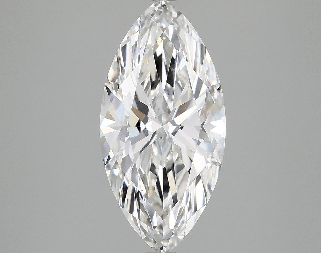 2.56 Carat Marquise Shaped Excellent Cut VS1 IGI Certified Lab Grown Diamond