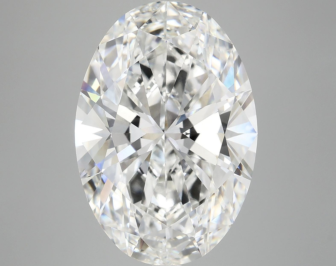 9.7 Carat Oval Shaped Ideal Cut VVS2 IGI Certified Lab Grown Diamond