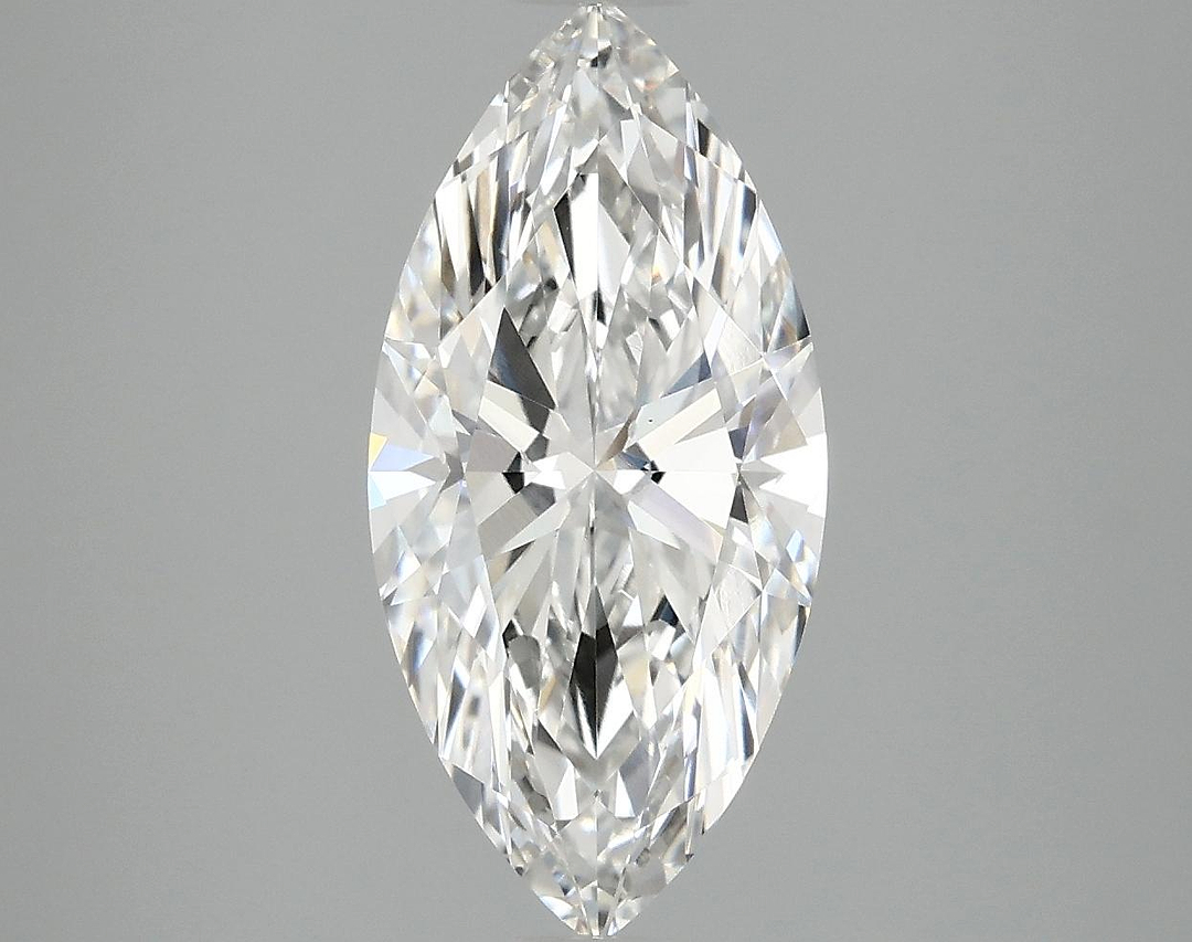 2.48 Carat Marquise Shaped Excellent Cut VS2 IGI Certified Lab Grown Diamond