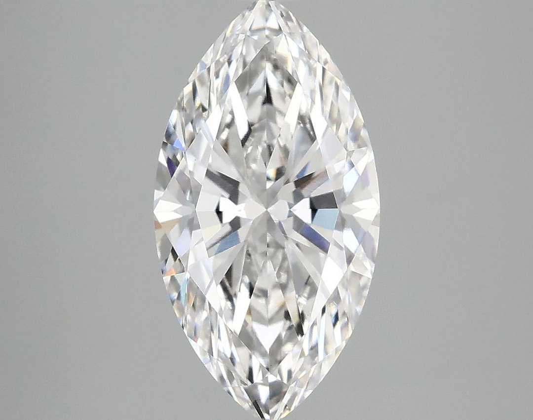 2.54 Carat Marquise Shaped Excellent Cut VVS2 IGI Certified Lab Grown Diamond