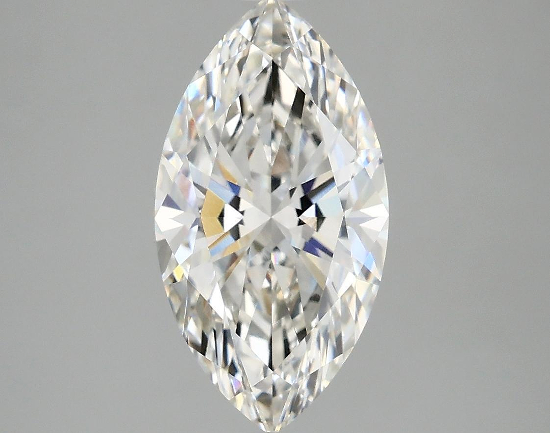2.55 Carat Marquise Shaped Excellent Cut VVS2 IGI Certified Lab Grown Diamond