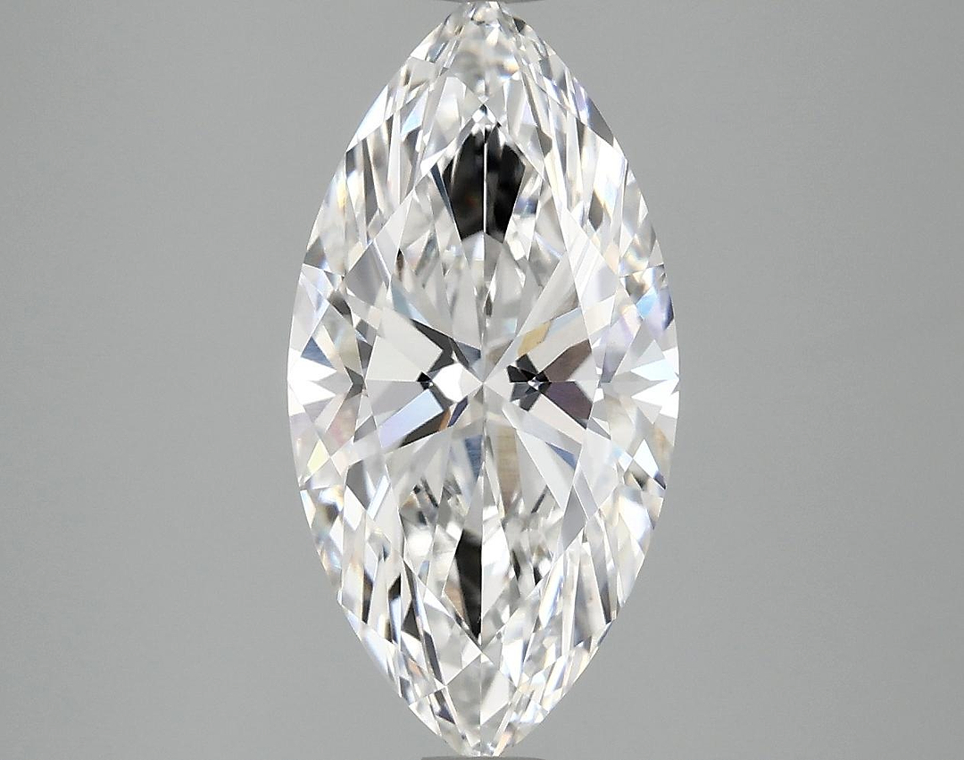 3.06 Carat Marquise Shaped Ideal Cut VVS2 IGI Certified Lab Grown Diamond