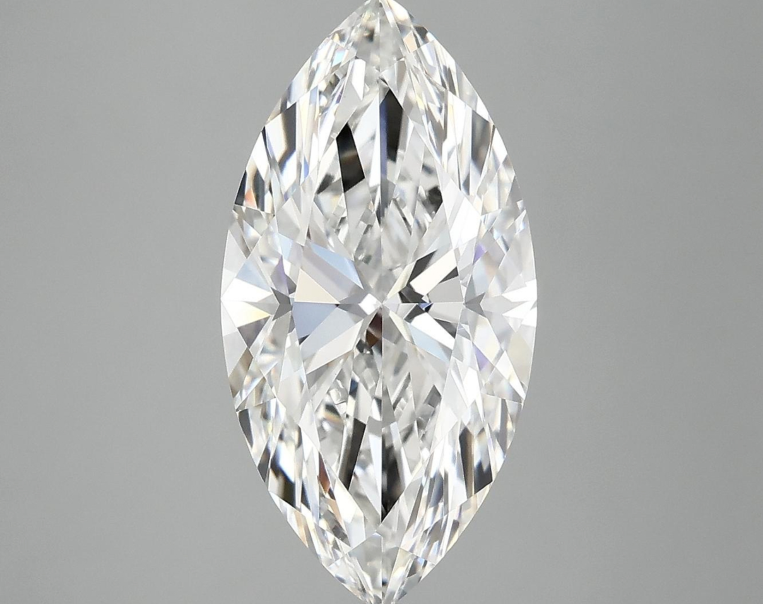 3.92 Carat Marquise Shaped Ideal Cut VVS2 IGI Certified Lab Grown Diamond