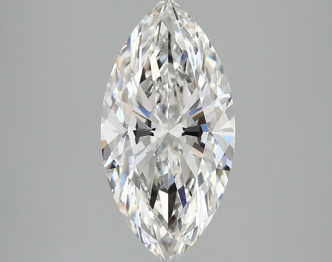 2.82 Carat Marquise Shaped Ideal Cut VS1 IGI Certified Lab Grown Diamond
