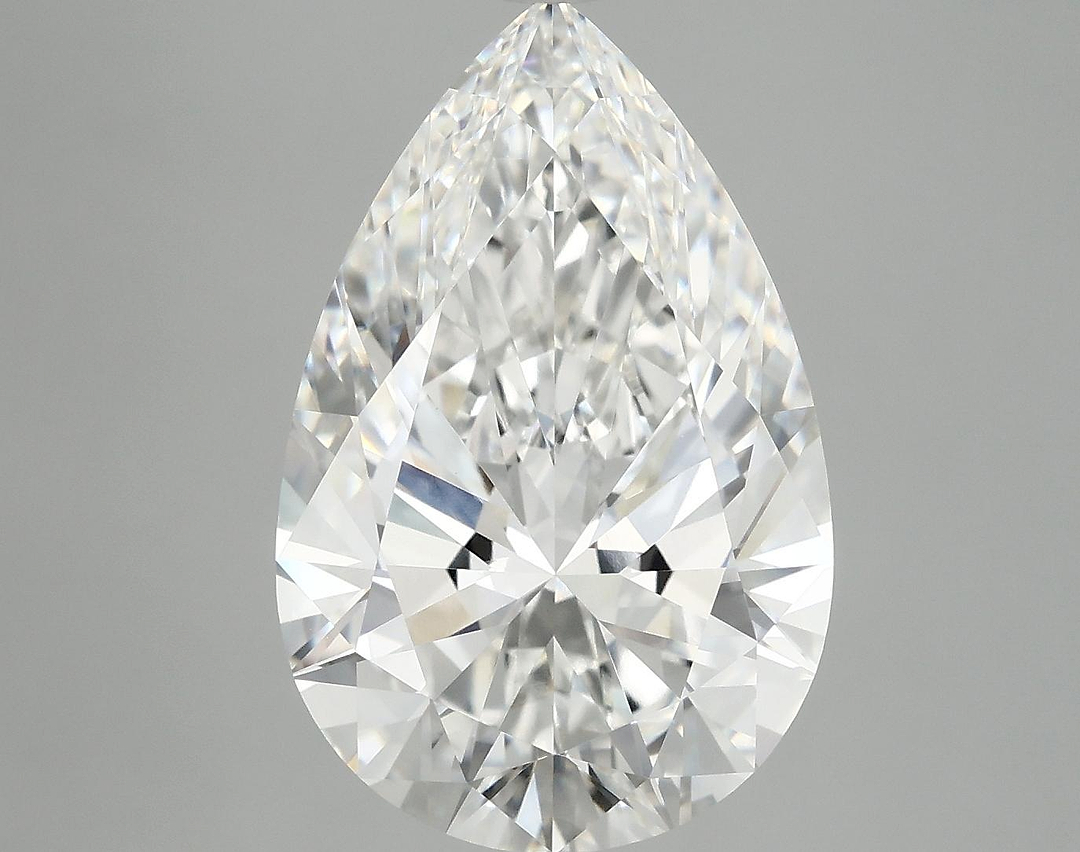 6.79 Carat Pear Shaped Ideal Cut VVS2 IGI Certified Lab Grown Diamond