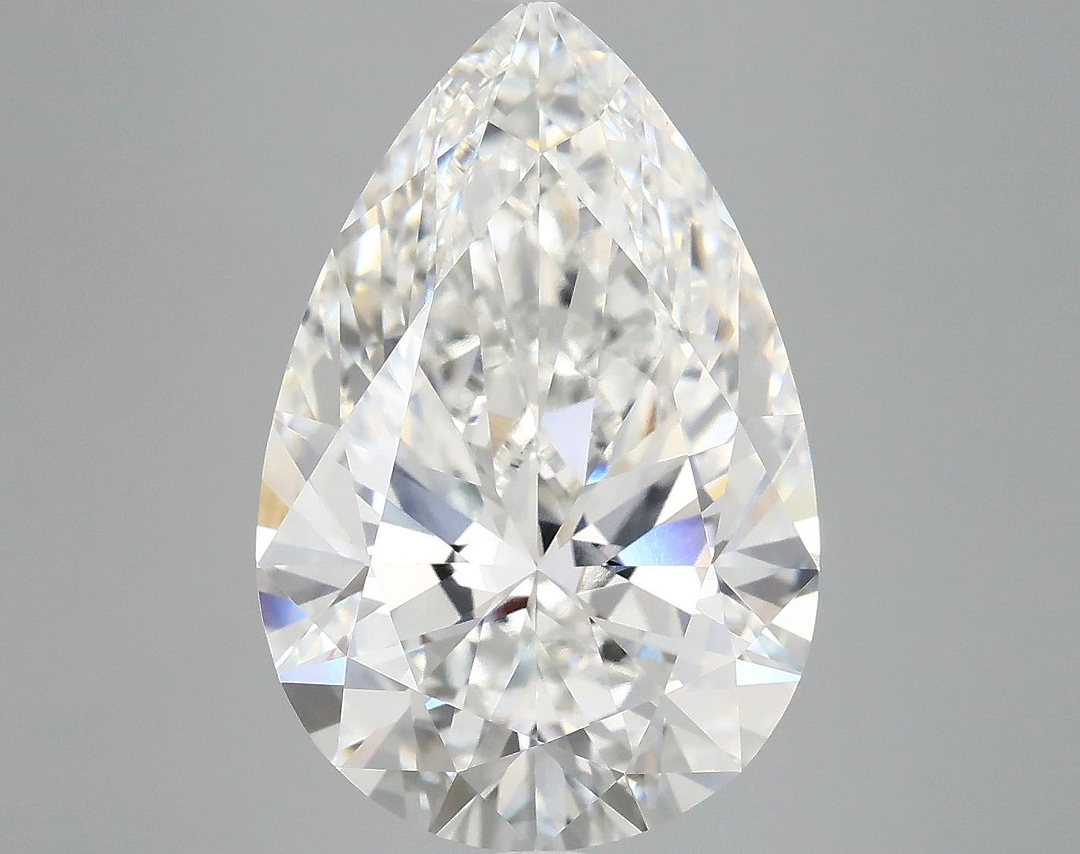 7.35 Carat Pear Shaped Excellent Cut VVS2 IGI Certified Lab Grown Diamond