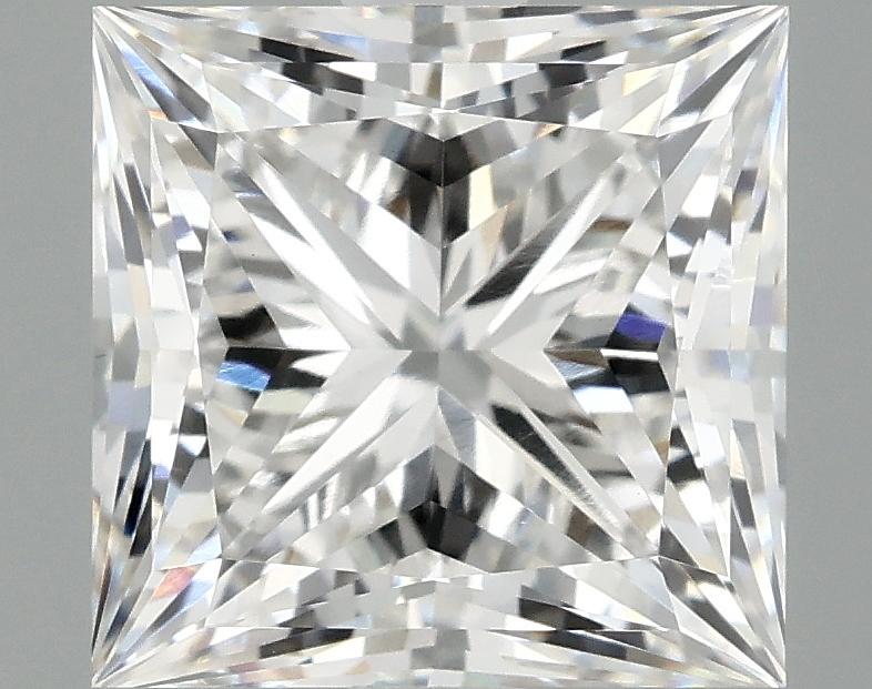 2.08 Carat Princess Shaped Ideal Cut VVS2 IGI Certified Lab Grown Diamond