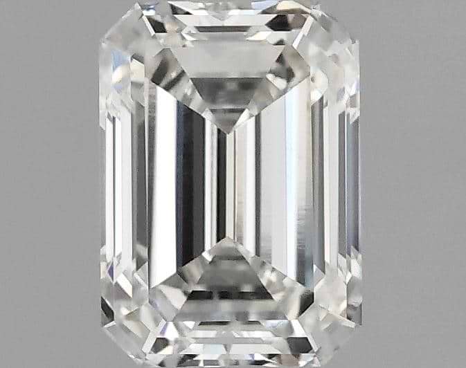 1.51 Carat Emerald Shaped Ideal Cut VS1 IGI Certified Lab Grown Diamond