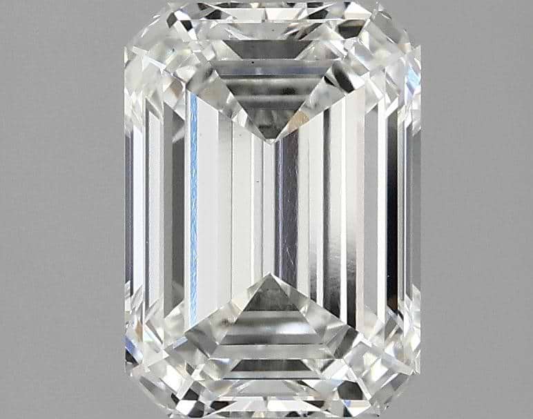 2.09 Carat Emerald Shaped Ideal Cut VS1 IGI Certified Lab Grown Diamond