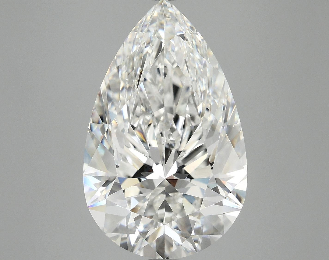 7.17 Carat Pear Shaped Ideal Cut VVS2 IGI Certified Lab Grown Diamond