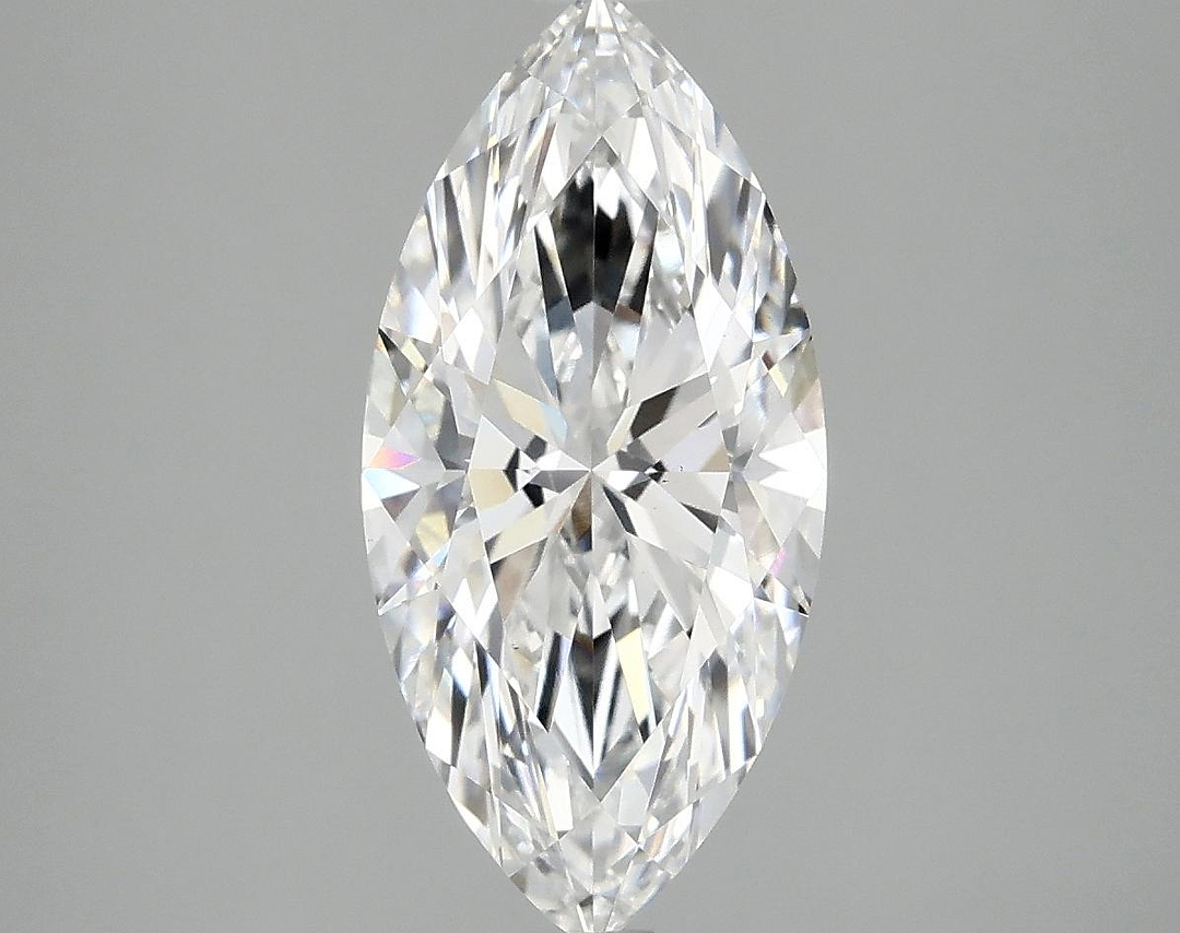 2.55 Carat Marquise Shaped Excellent Cut VS1 IGI Certified Lab Grown Diamond