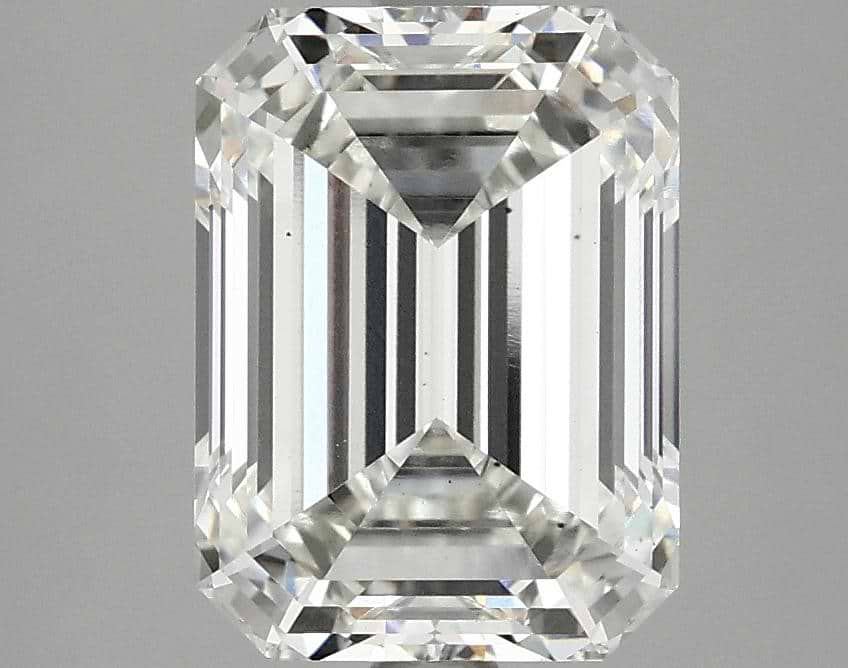 3.31 Carat Emerald Shaped Excellent Cut VS2 IGI Certified Lab Grown Diamond