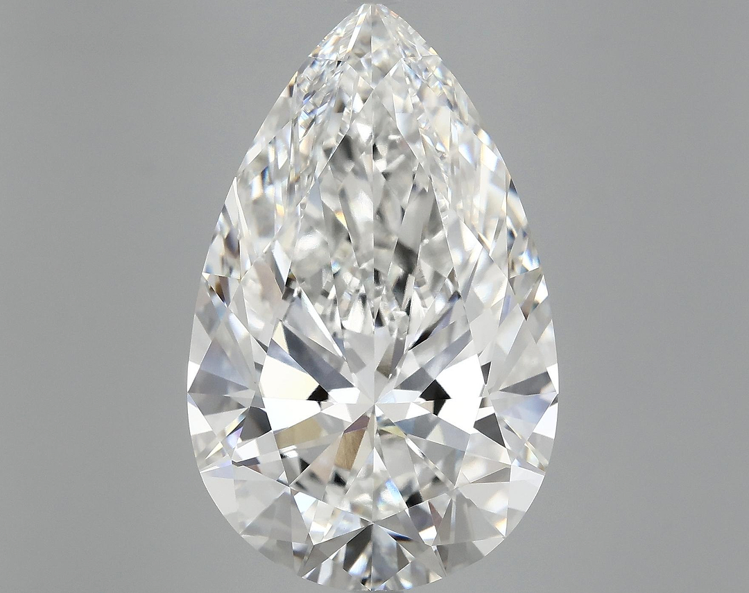 12.09 Carat Pear Shaped Ideal Cut VVS2 IGI Certified Lab Grown Diamond