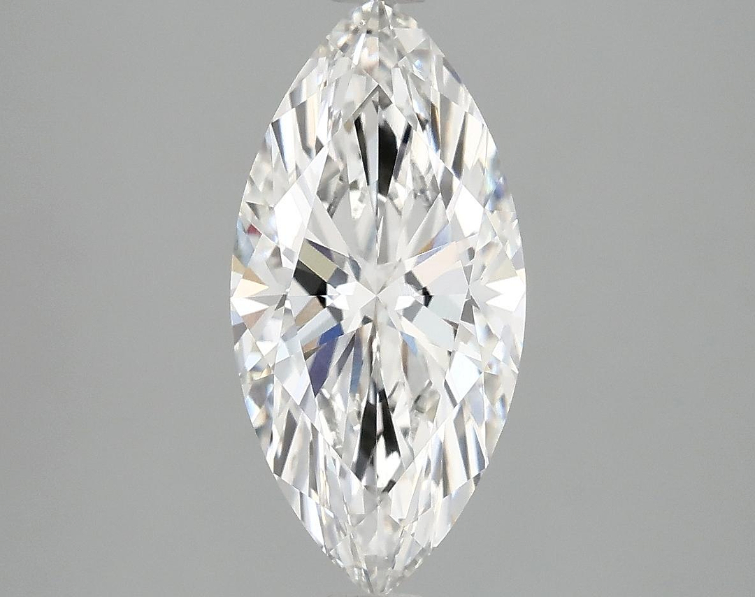 2.1 Carat Marquise Shaped Excellent Cut VVS2 IGI Certified Lab Grown Diamond