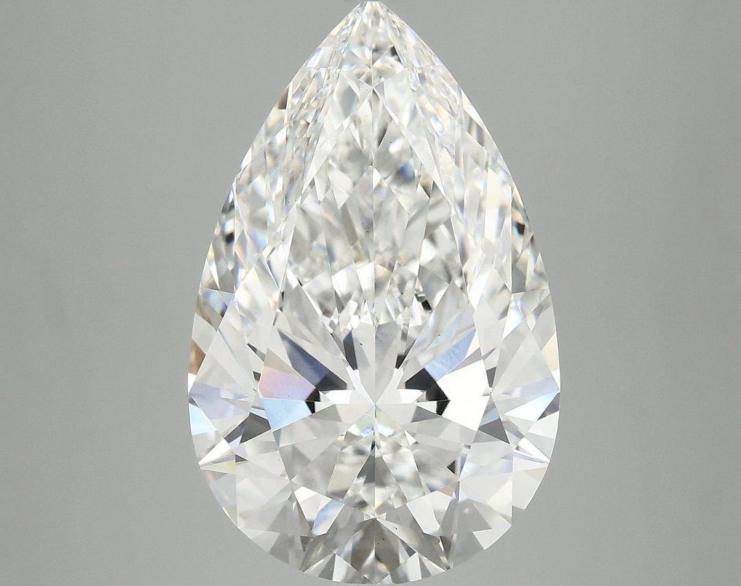 6.75 Carat Pear Shaped Ideal Cut VS1 IGI Certified Lab Grown Diamond