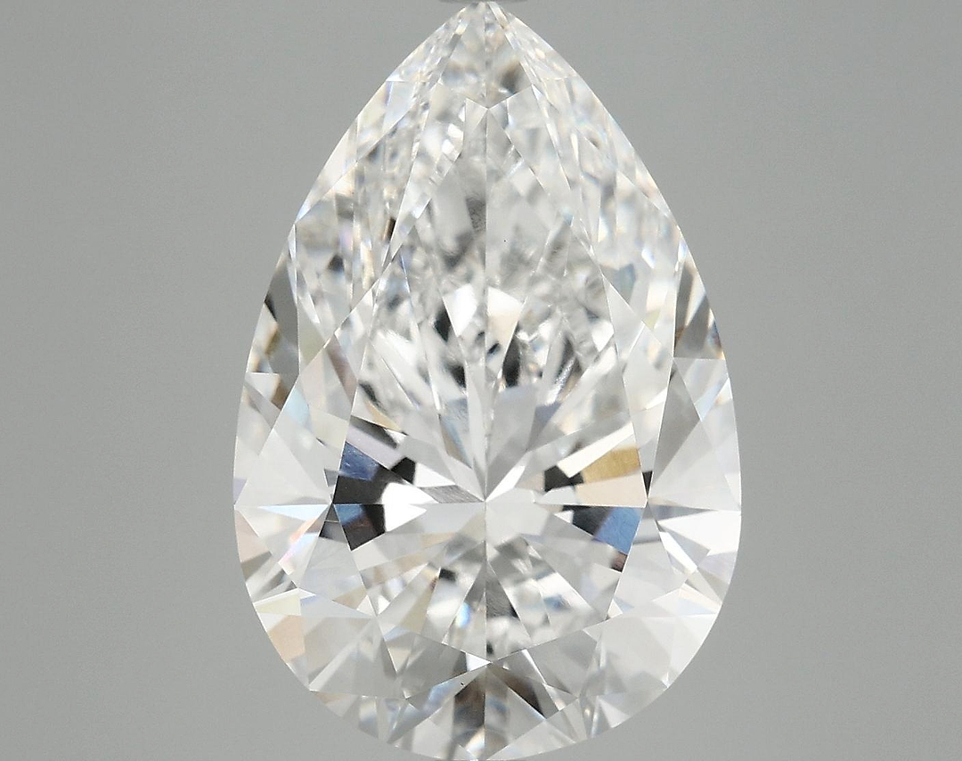 7.97 Carat Pear Shaped Excellent Cut VVS2 IGI Certified Lab Grown Diamond