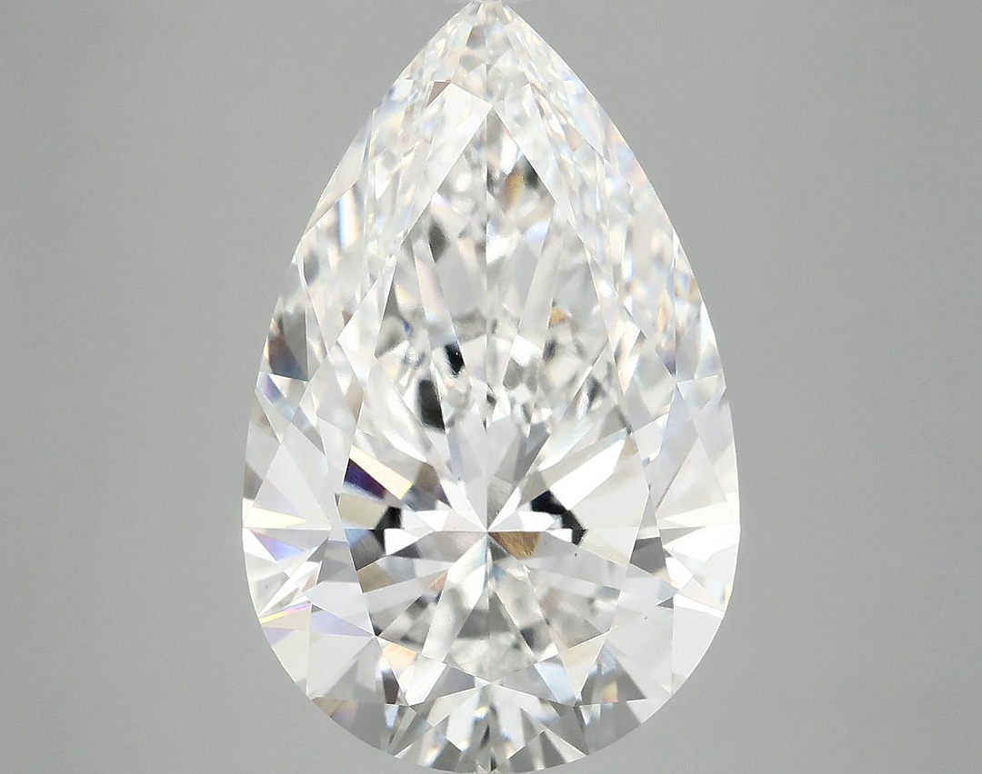 7.76 Carat Pear Shaped Ideal Cut VS1 IGI Certified Lab Grown Diamond