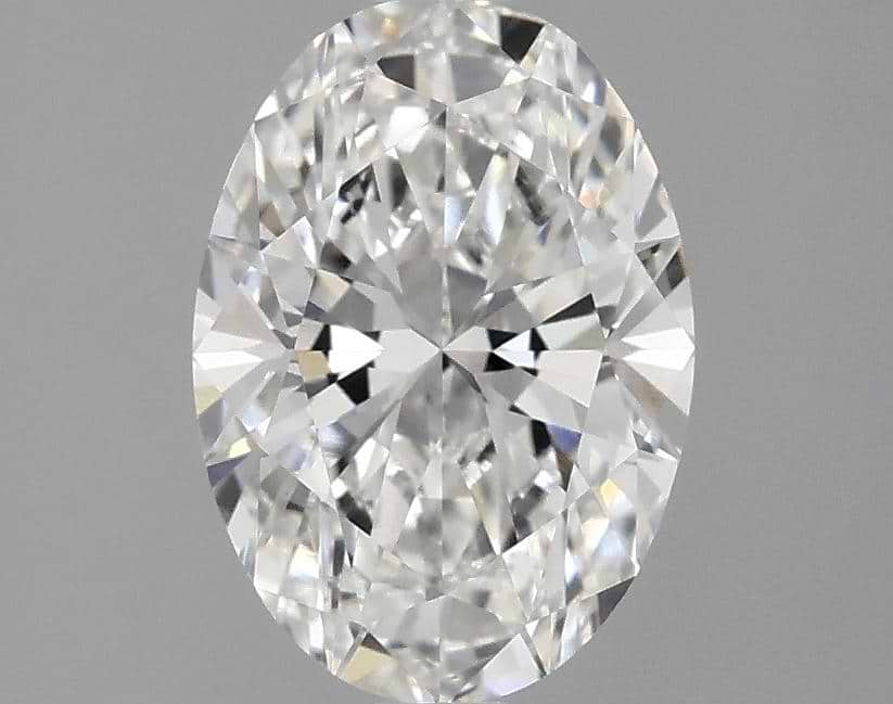 1.64 Carat Oval Shaped Ideal Cut VVS2 IGI Certified Lab Grown Diamond