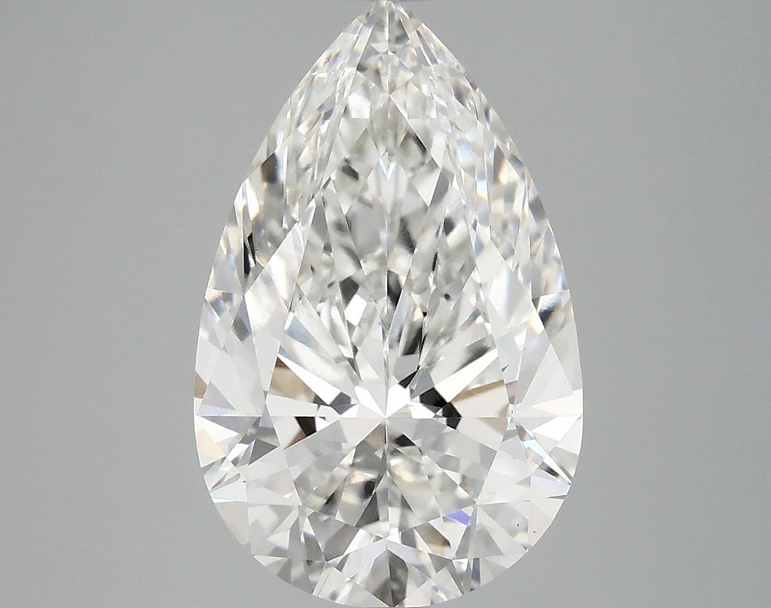 3.99 Carat Pear Shaped Ideal Cut VS1 IGI Certified Lab Grown Diamond