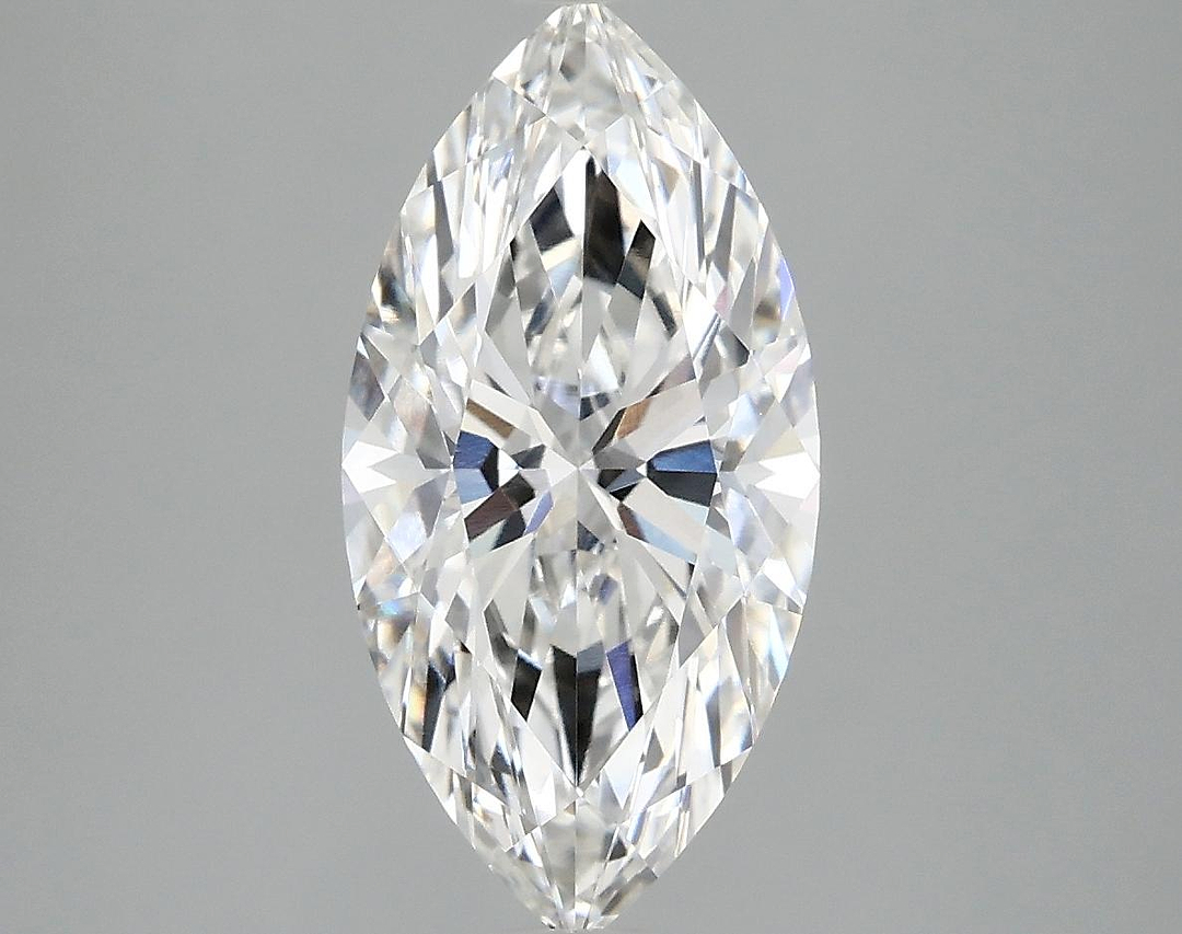2.56 Carat Marquise Shaped Ideal Cut VVS2 IGI Certified Lab Grown Diamond
