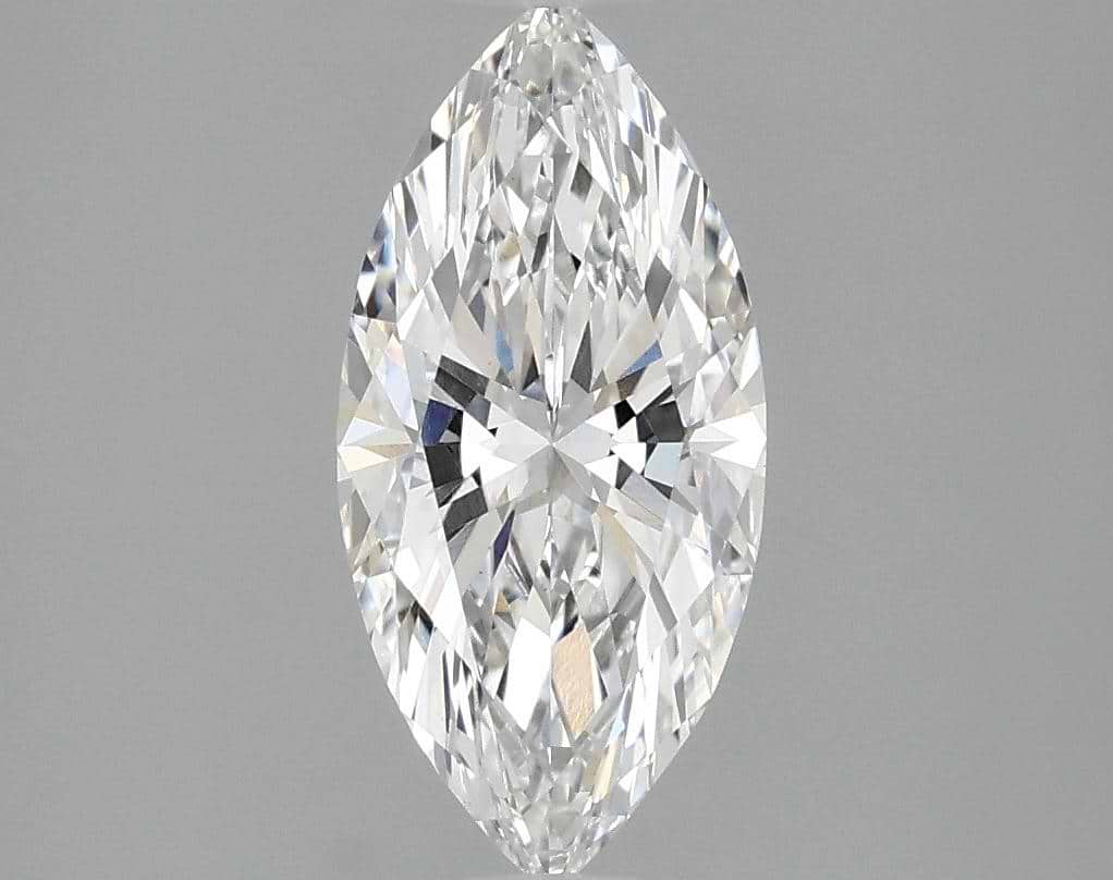 1.51 Carat Marquise Shaped Excellent Cut VVS2 IGI Certified Lab Grown Diamond