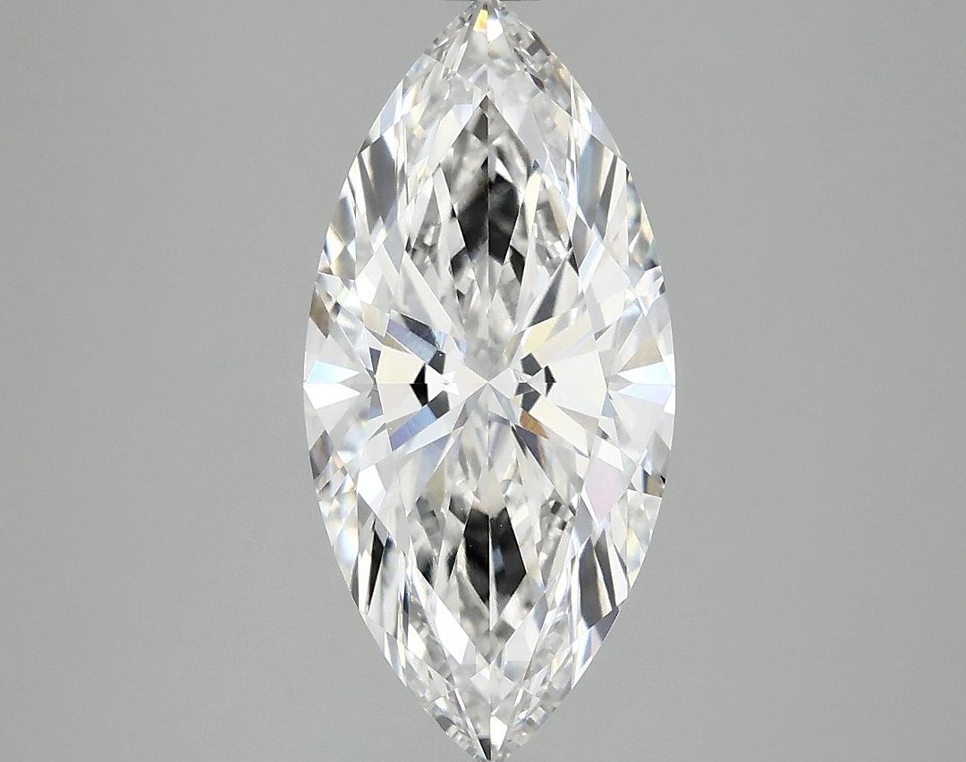 3.02 Carat Marquise Shaped Excellent Cut VVS2 IGI Certified Lab Grown Diamond