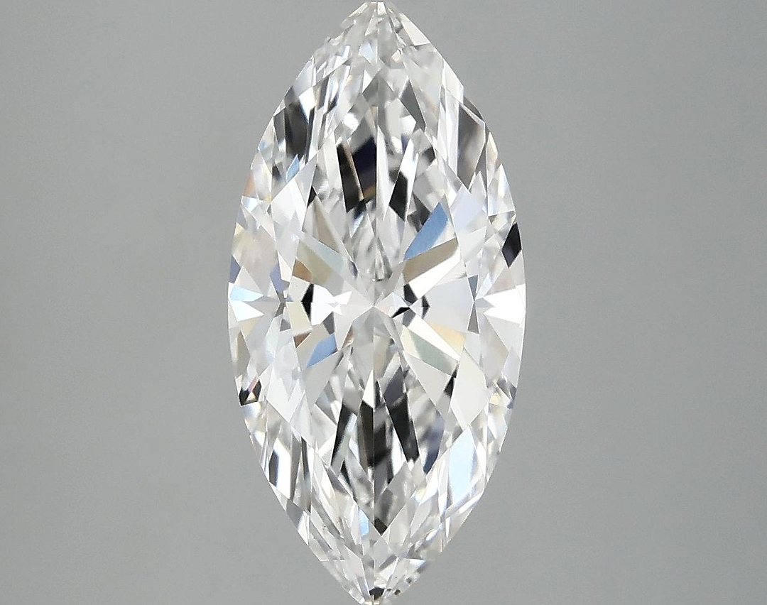 2.51 Carat Marquise Shaped Excellent Cut VS1 IGI Certified Lab Grown Diamond